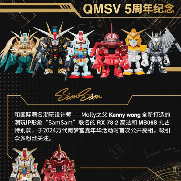 QMSV ガンダム MINI 5周年記念 バンダイ公式ブラインドボックス Gundam 5th Anniversary Edition QMSV Figure Blind Box - Walmart.com