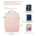 thumbnail image 2 of Funda para tablet MoKo iPad Pro M4/Air M2 de 9-11 pulgadas, color rosa, 2 of 7