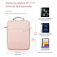 thumbnail image 2 of Funda para tablet MoKo iPad Pro M4/Air M2 de 9-11 pulgadas, color rosa, 2 of 7