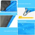 thumbnail image 3 of Waterproof Beach Blanket Outdoor Portable Picnic Mat Camping Ground Mat Mattress, 3 of 8