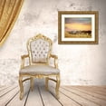 thumbnail image 3 of PHBurchett  32x25 Gold Ornate Wood Framed with Double Matting Museum Art Print Titled - Sunkissed Horses I, 3 of 4