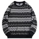 thumbnail image 2 of Suéter navideño nuevo de 150 kg para hombre, suéter de punto de talla grande 10XL 11XL, jersey de punto de primavera y otoño, jersey vintage de moda para hombre, 2 of 5