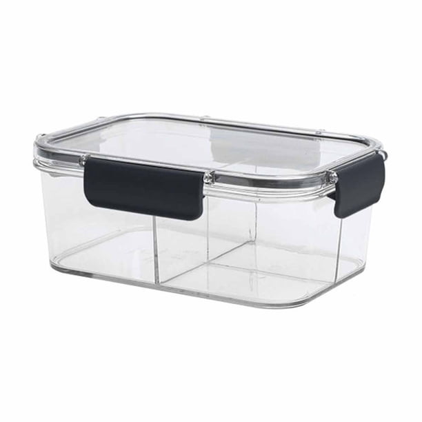 Refrigerador Fiudx Ofertas del día Caja de almacenamiento con tapa y lonchera para frutas y verduras