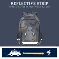 thumbnail image 5 of FORMRS School Backpack 17" Student Travel Bag with Laptop Compartment, Cute Ghosts, 5 of 7
