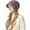 Khaki, variant on Womens Winter Hat Warm Knit Hat Slouchy Beanie Cap with Brim, Fleece Lined Ear Protection Beret Hat Newsboy Cap, Winter Gifts Outdoor Daily Adjustable 21.7 - 23.6 Inch