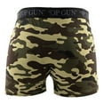 thumbnail image 3 of TOP GUN Men's Boxer Shorts - Ropa interior, Calzoncillos de algodón elástico, Paquete de 2 Verde S (Small), 3 of 5