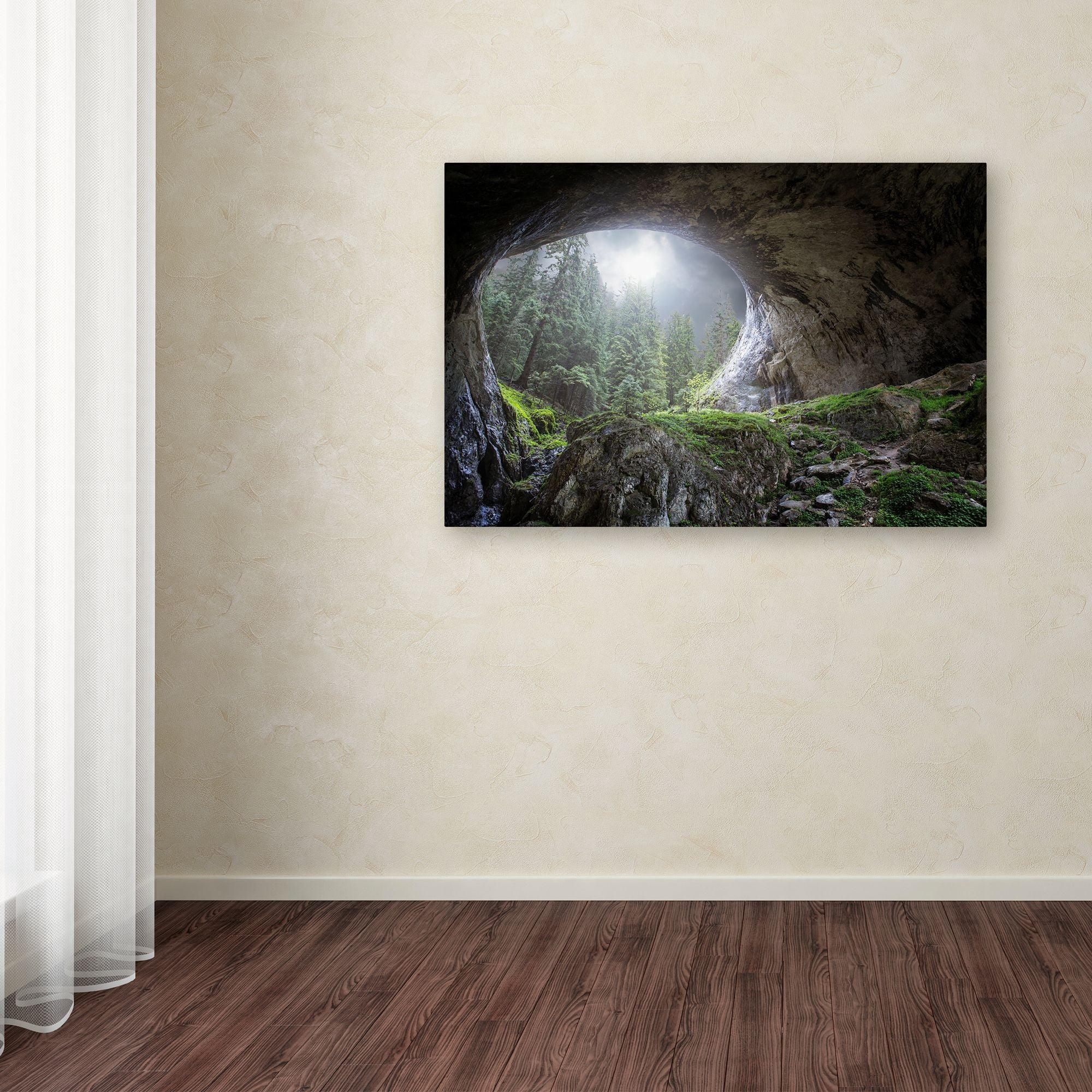 Esm�e Prexus 'Peek To Heaven' Canvas Art