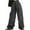 Gray, variant on Lmnyox Wide Leg Cargo Pants for Women Fall Fashion Lounge Trousers with Pocket Casual Trendy Streetwear