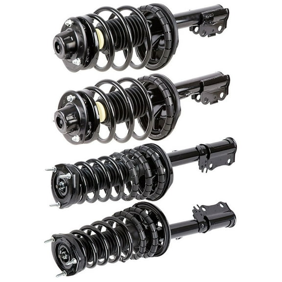 For Toyota Camry & Solara New Complete Front Rear Strut & Spring Assembly - BuyAutoParts