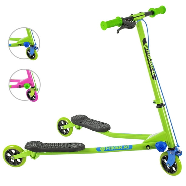 Yvolution Y Fliker Air A1 3 Wheel Scooter for Kids 5-8 Years Old Unisex - Walmart.com