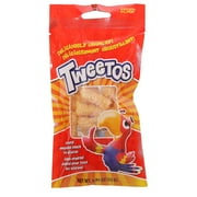 Penn-Plax Tweet Eats: Tweetos - Natural Vegetable Pet Treat for All Birds - 1 Bag Crumble