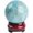 Amazonite Ball, variant on JIC Gem Natural Yellow Egg Yolk Stone Crystal Ball Sphere 7-8cm Healing Crystal Gemstone Ball Chakra Meditation Reiki Decorative Ball