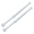 thumbnail image 1 of 6 Pack Adjustable Extendable Small Tension Rod 11.8 Inch to 19.7 Inch, White, 1 of 8