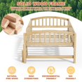 thumbnail image 3 of Sesslife Twin Platform Bed Frame, Solid Wood Montessori Bed with Safety Guardrails and Ladder, Twin Low Profile Bed with Slats for Kids Boys Girls, No Box Spring Needed, Holds 400 lbs, Natural, 3 of 10