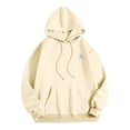 thumbnail image 4 of Puliio Women's Hoodie Coastal Cowgirl Sunset Wave Graphic Print Oversized Soft Long Sleeve Vacation Sweatshirt With Front Pocket, 4 of 5