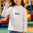 thumbnail image 6 of Hurxie Girls Half Turtleneck Long Sleeve Knit Slim Sweater Pullover Tops 9-10 Years, 6 of 7