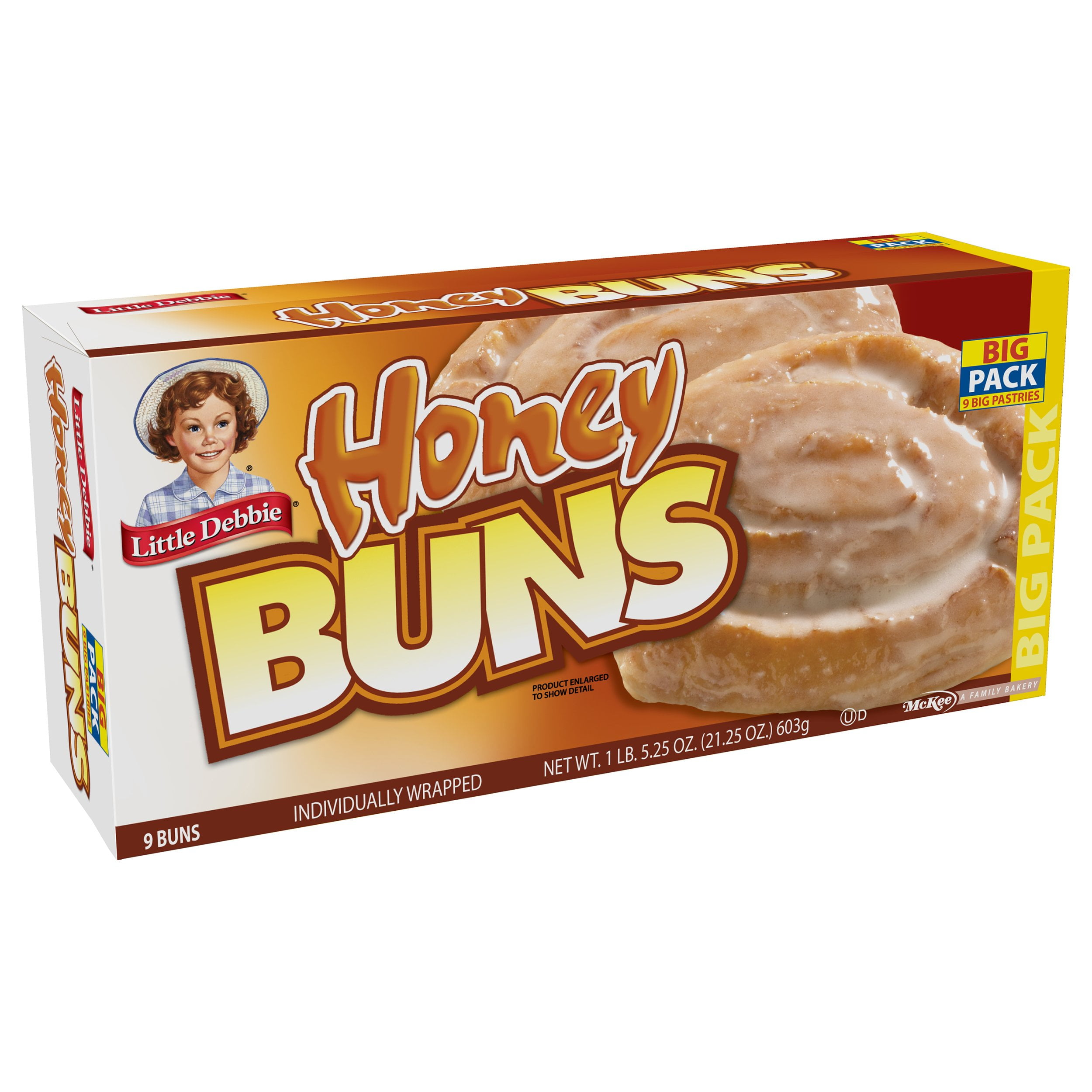Little Debbie I928 Honey Buns 20 98 Oz Walmart Com