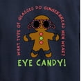 thumbnail image 3 of Instant Message - Eye Candy Christmas - Toddler & Youth Crewneck Fleece Sweatshirt, 3 of 6