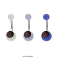 thumbnail image 1 of Acrylic "5-Pointed Star" Belly Button Ring, 1 of 9