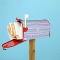 thumbnail image 2 of Picia Striped Gradient Magnetic Mailbox Cover Standard Size-, 2 of 9