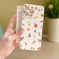 thumbnail image 6 of SKLYDDI Multicolor Spring Mood for iPhone XS Max Case - Whimsical Floral & Leaf Pattern, Painted Pastel Colors, TPU, Aesthetic Cute, 6 of 7