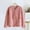 Pink, variant on FDGIU 2025 Women's Winter Sleepwear Top - Long Sleeve Soft Warm Homewear for Cold Weather
