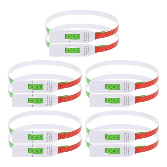 WEUVEB Head Circumference Measuring Ruler Multi PP 10Pcs