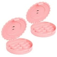thumbnail image 2 of 20 Pieces Eyelash Storage Case Lash Book Fake Eyelash Without Mirror Three Tier Lashes Organizer Eye Lash Case Eye Lash Case Pink, 2 of 8