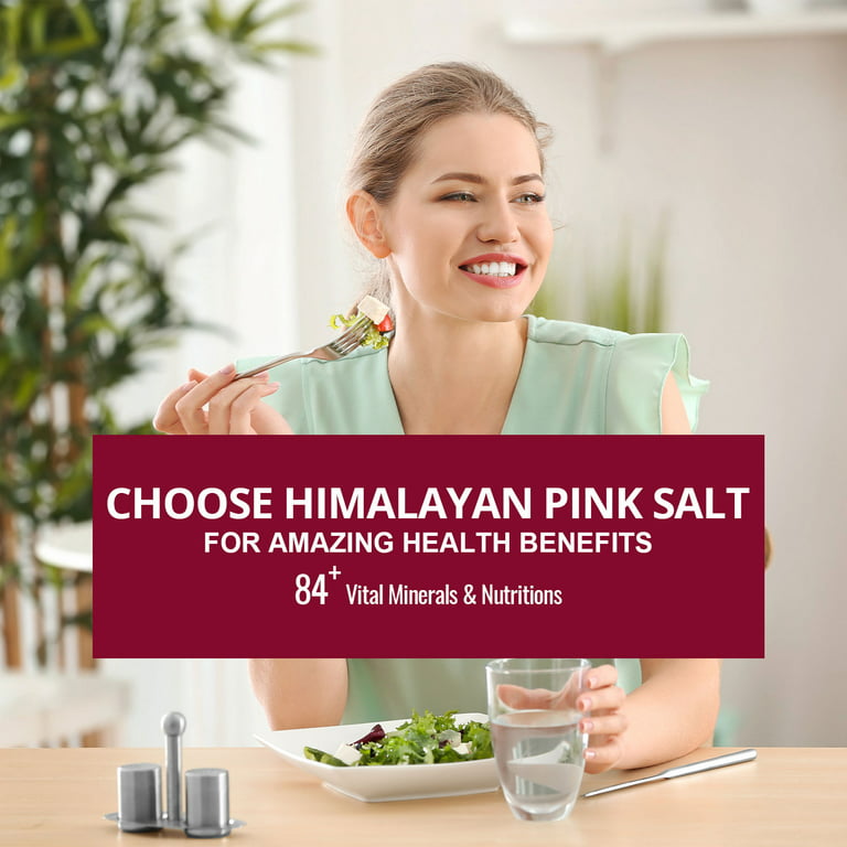 Himalayan Chef Pink Salt Fine Grain, Plastic Jar - 5lbs GMO & Gluten-Free,  1 - Kroger