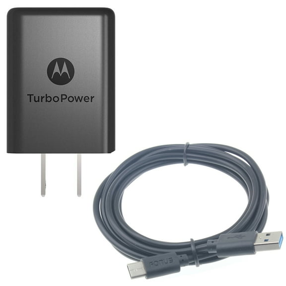 TurboPower QC3.0 15W Fast Home Charger for Motorola Moto G Power 5G (2023)/5G Stylus (2023), Edge Plus (2023) Phone - 6ft TYPE-C Cable Quick Power Adapter B4R