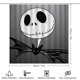 thumbnail image 2 of Juego de 4 cortinas de ducha de Jack Skellington con alfombrillas antideslizantes, tapa de inodoro y alfombrilla de baño, cortina de ducha impermeable con decoración de dibujos animados para baño con, 2 of 8