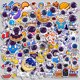 thumbnail image 3 of Pegatinas de astronautas de dibujos animados para niños, adolescentes y niñas - 83 piezas - Pegatinas de vinilo impermeables de moda para portátiles y tabletas, 3 of 5