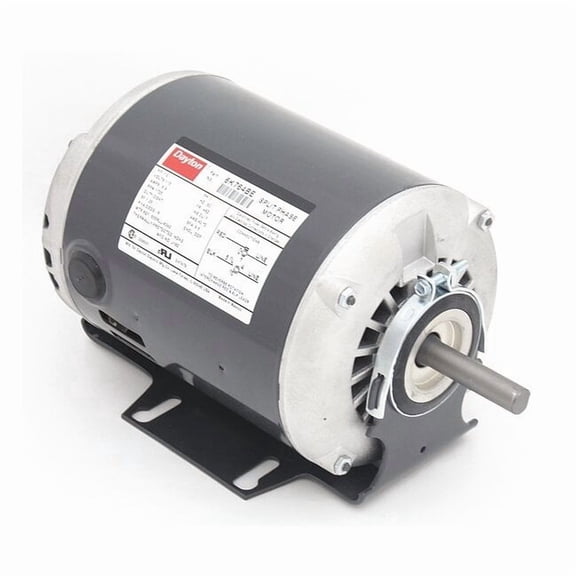 Dayton GP Motor,1/2 HP,1,725 RPM,115V AC,48Z 6K764