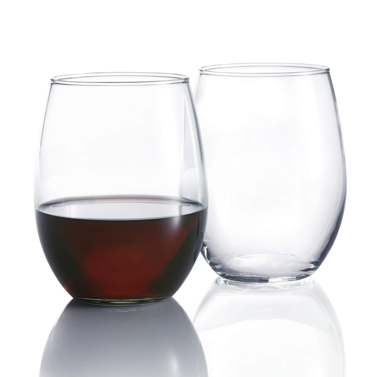 Arc International N7338 Lumincar Cachet Stemless 21 Ounce Wine Glass, Set  Of 4, Clear - Walmart.com