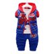 thumbnail image 1 of Conjunto de ropa de superhéroe para bebés, camiseta para niños y pantalones cortos, trajes de Cosplay de Mickey para niños pequeños, ropa para niños 7T Gao Jinjia LED, 1 of 2