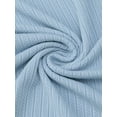 thumbnail image 5 of INSPIRE CHIC Womens Ribbed Nightgown Spaghetti Strap Sleepwear Dress Lace Trim Sleeveless Sexy Tank Nightshirt S Light Blue, 5 of 5