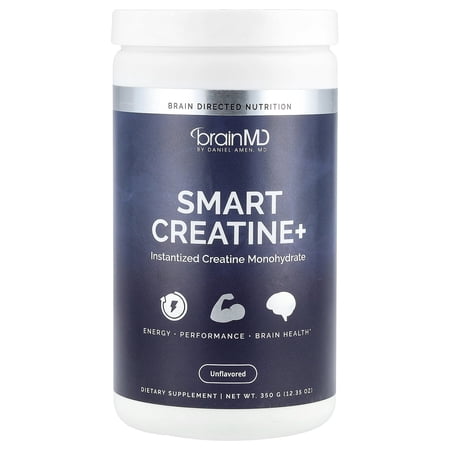 BrainMD Smart Creatine+  Unflavored  12.35 oz (350 g)