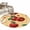 Deep Red Dark Yellow, variant on Round Rug 4Ft Washable Non-Slip, Farmhouse Apples Circle Area Rugs for Living Room Bedroom, Country Tropical Fruits Watercolor Indoor Floor Mats Carpet Runner for Home Decor Aesthetic