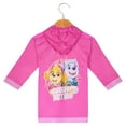 thumbnail image 2 of Nickelodeon Little Girls' Paw Patrol Rain Slicker, Size Medium 4/5 Pink, 2 of 5