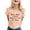 Beige, variant on NinXxx Women's Graphic Tee Casual Fashion Top Beige S