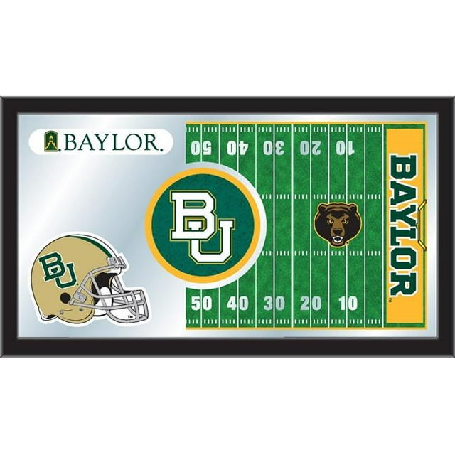Holland Bar Stool MFtblBaylor Rétroviseur de Football Baylor 15 x 26 Po