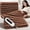 Brown, variant on Heating Pad, Fast Heating With Dry & Moist Heat, 4 Heat Settings, 2-Hour Auto Shut-Off, Machine Washable, 12 X 24 Inch With Double-Sided Flannel, Heated Pad For Back, Neck, Shoulders