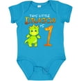 thumbnail image 3 of Inktastic Dragon 1st Birthday Turning One Boys or Girls Baby Bodysuit, 3 of 5