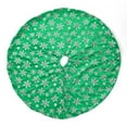 thumbnail image 1 of Toystoory Manta con inferior para árbol de Navidad, atmósferas temáticas, alfombrilla para suelo de Navidad, fotografía, decoración de adorno Kits de decoración para fiestas dorado verde Toystoory HA065315-02, 1 of 6