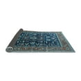 thumbnail image 2 of Ahgly Company Indoor Rectangle Oriental Light Blue Industrial Area Rugs, 4' x 6', 2 of 4