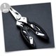 thumbnail image 4 of Fishing Pliers Stainless Steel Fish Hook Remover,Saltwater Resistant Fishing Braid Scissors Braided Line Cutter, Split Ring Opener, 4 of 5