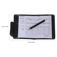 thumbnail image 3 of 1 Set Referee Kit Standard Referee Card Referee Score Sheet Portable Referee Card Book for Matches, 3 of 5