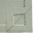 thumbnail image 4 of Fennco Styles Modern Stripe Design Hemstitch Cotton Tablecloth 65" W x 120" L - Black & White Woven Table Cover for Home Décor, Dining Table, Banquet, Family Gathering and Special Occasion, 4 of 4