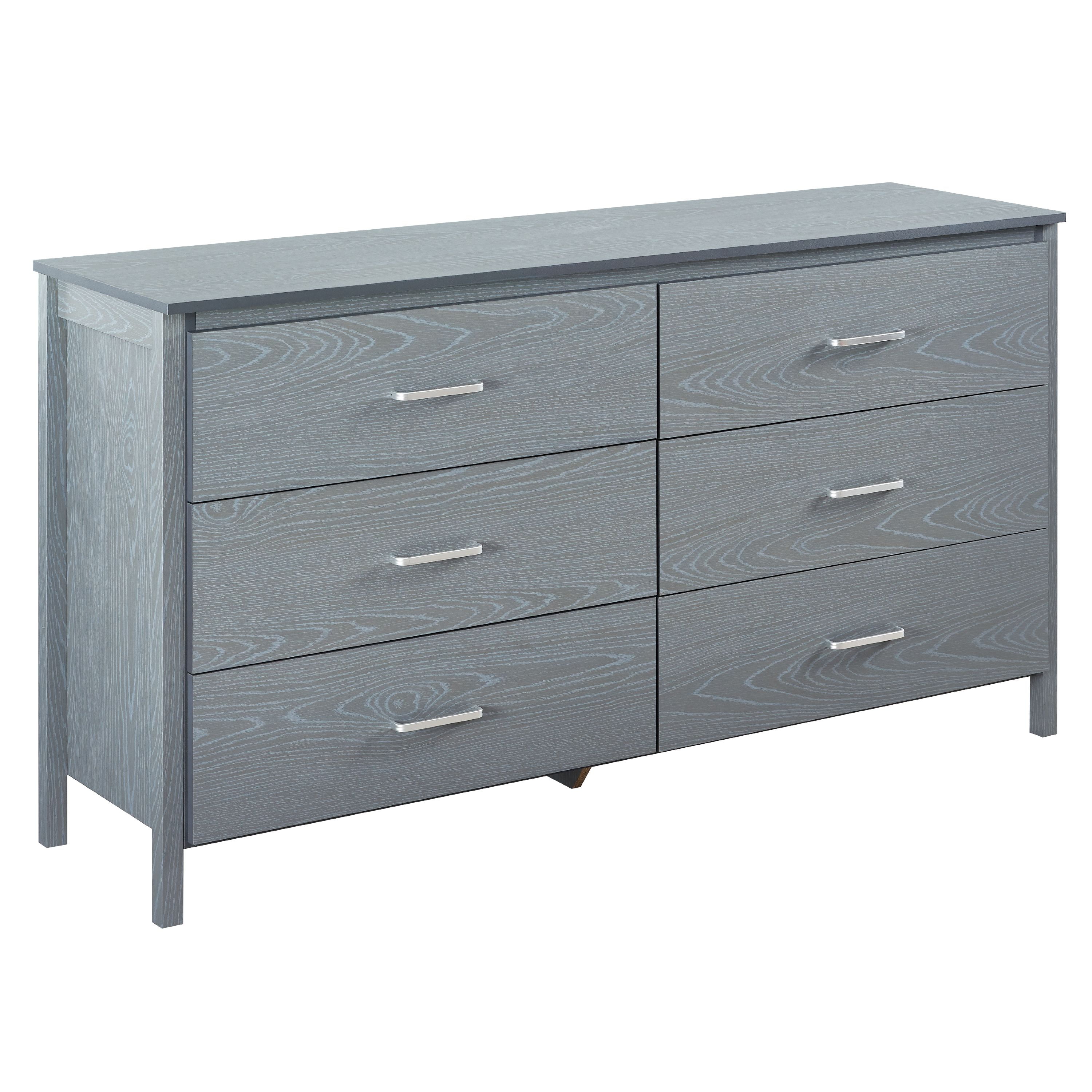 Dhi Hudson Collection 6 Drawer Wood Dresser Multiple Colors