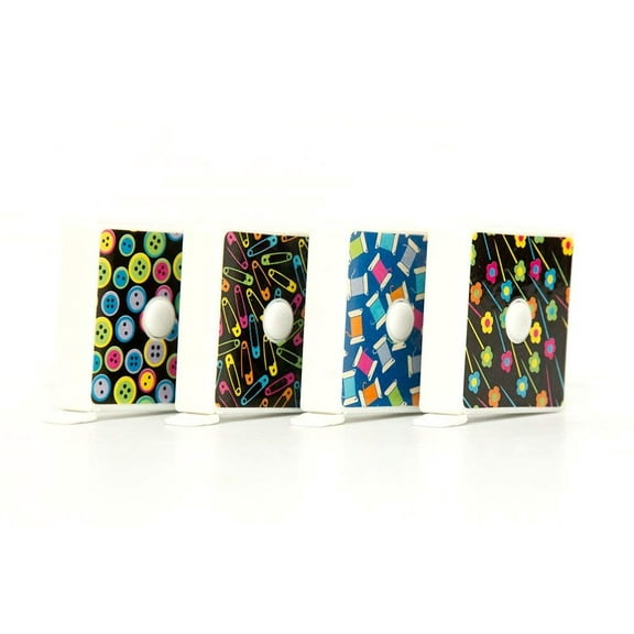 Allary 60" Spring Measuring Tape in Sewing Notions Designs - Pack of 4